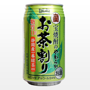 宝焼酎のやわらかお茶割り