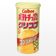 カルビーポテトチップス クリスプ コンソメパンチ