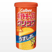 カルビーポテトチップス クリスプ うすしお