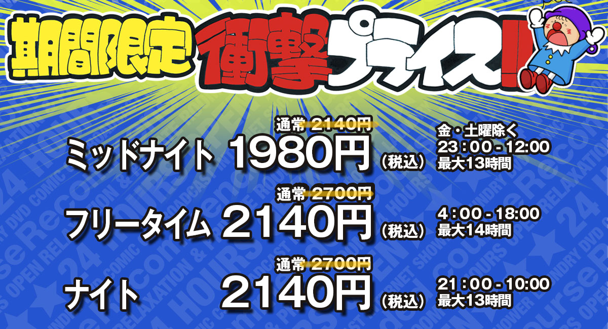 衝撃プライス