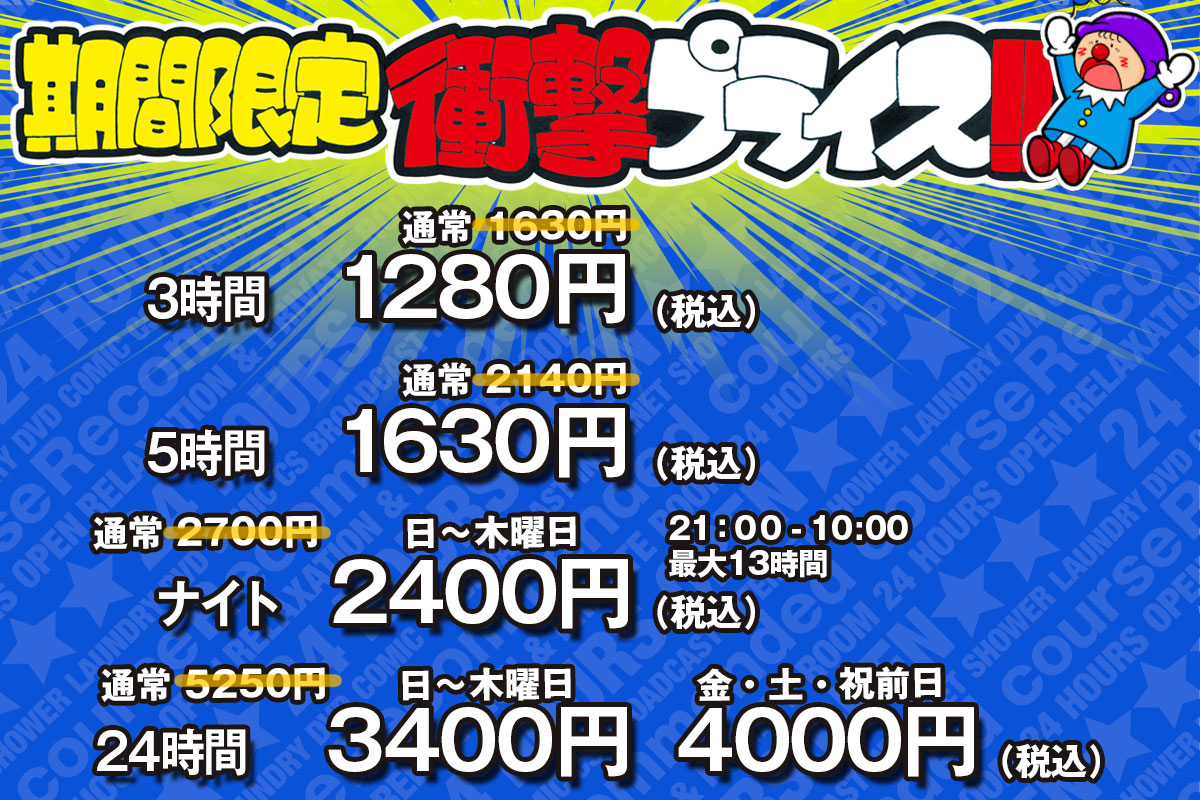 衝撃プライス